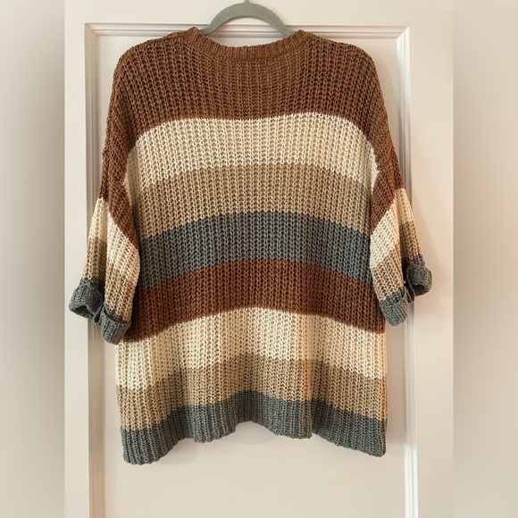 Striped Altar’d State Sweater - Picture 2 of 3